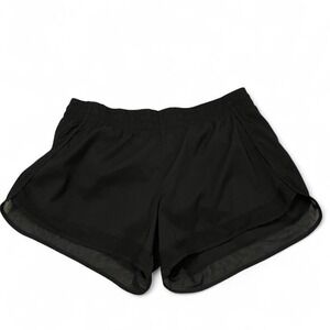BLACK ATHLETA MESH RACER RUN 4" SHORT